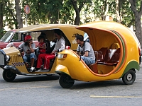 Motor- Taxi in Havanna